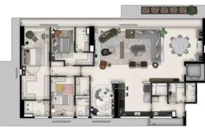 Apartamento com 3 dormitórios à venda, 229 m² por R$ 2.500.000,00 - Petrópolis - Natal/RN