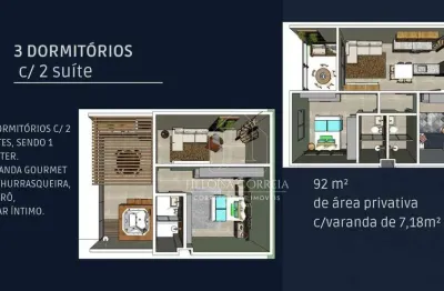 Apartamento com 3 dormitórios à venda, 92 m² por R$ 790.000,00 - Pirangi do Norte (Distrito Litoral) - Parnamirim/RN