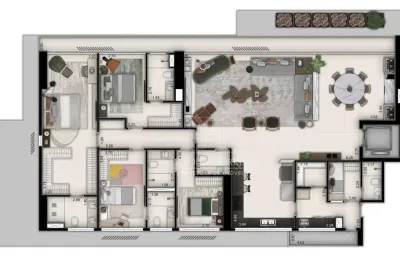 Apartamento com 4 dormitórios à venda, 229 m² por R$ 2.500.000,00 - Petrópolis - Natal/RN