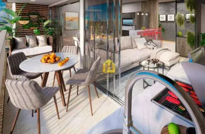 Apartamento com 2 dormitórios à venda, 63 m² por R$ 389.734,00 - Lagoa Seca - Natal/RN