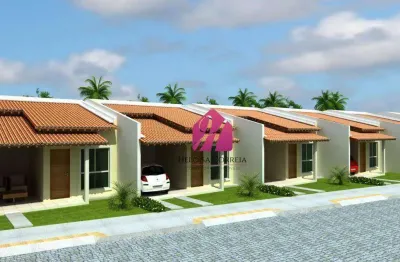Casa com 2 dormitórios à venda, 75 m² por R$ 200.000,00 - Passagem de Areia - Parnamirim/RN