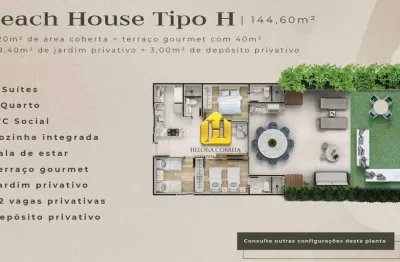 Apartamento com 3 dormitórios à venda por R$ 1.686.000,00 - Búzios - Nísia Floresta/RN