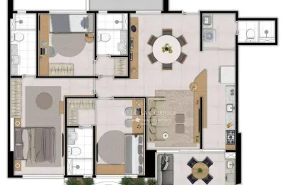 Apartamento com 3 dormitórios à venda, 100 m² por R$ 1.035.000,00 - Tirol - Natal/RN