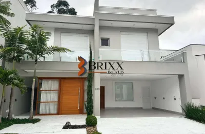 Casa condomínio á venda -locação com 04 suítes, mobiliada,real park arujá