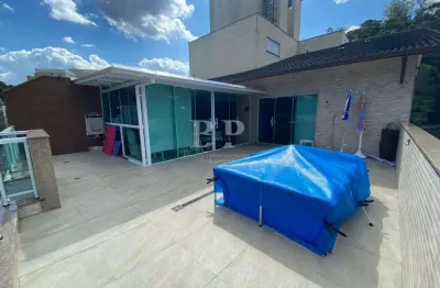 Cobertura para venda em teresópolis, tijuca, 3 dormitórios, 2 suítes, 3 banheiros, 2 vagas