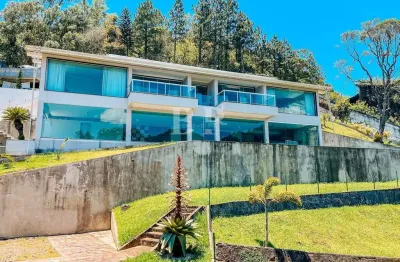Casa para venda em teresópolis, carlos guinle, 4 dormitórios, 4 suítes, 6 banheiros, 2 vagas