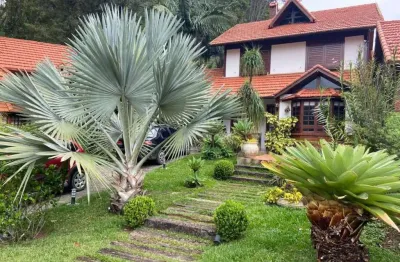 Casa em condomínio para venda em teresópolis, granja guarani, 5 dormitórios, 2 suítes, 5 banheiros, 2 vagas