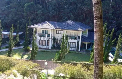 Casa em condomínio para venda em teresópolis, carlos guinle, 5 dormitórios, 5 suítes, 8 banheiros, 4 vagas