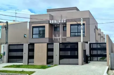 Casa em condomínio fechado com 3 quartos à venda na rua conde de são joão das duas barras, 1920, boqueirão, curitiba por r$ 698.000