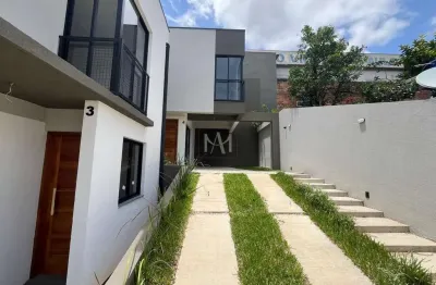 Casa em condomínio fechado com 3 quartos à venda na rua nossa senhora do rocio, 223, santa cândida, curitiba por r$ 579.800