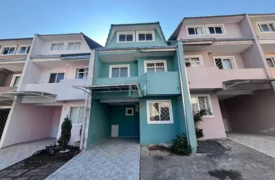 Casa em condomínio fechado com 3 quartos à venda na rua josé wosch sobrinho, 381, tingui, curitiba por r$ 634.000