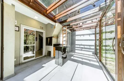 Casa em condomínio fechado com 3 quartos à venda na rua carmelina cavassin, 1280, são lourenço, curitiba por r$ 1.190.000