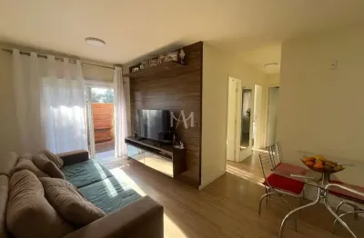 Apartamento com 3 quartos à venda na estrada de santa cândida, 242, santa cândida, curitiba por r$ 363.500