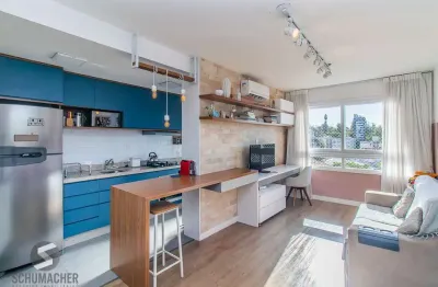 Apto. impecável semimobiliado em condomínio com lazer no higienópolis