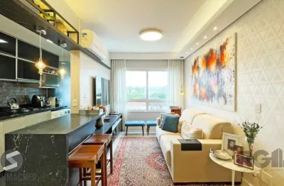 Apartamento dois dormitórios com duas vagas de garagem na cidade baixa