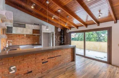 Cobertura de 140m² - 3 dormitórios, 2 banheiros, terraço com churrasqueira e 1 vaga de garagem no bom jesus