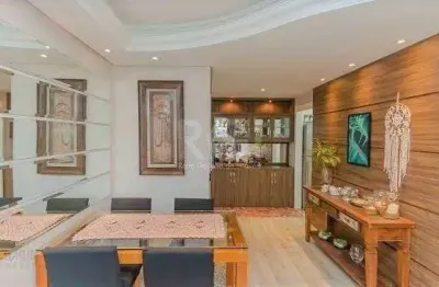 Excelente apartamento mobiliado com 2 dormitórios e 2 vagas.