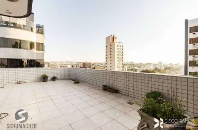 Cobertura 3 dorms à venda rua maestro salvador campanella, jardim itu - porto alegre