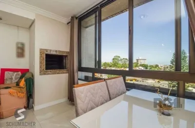 Excelente apartamento de 107 m² com 3 dormitórios e 2 vagas cobertas.