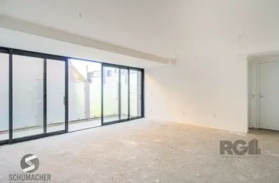 Apartamento garden de 136,66m² com 3 dormitórios e 2 vagas no bairro nonoai!