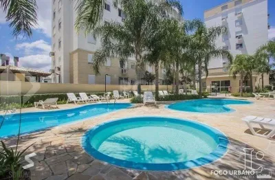 Apartamento para venda - 61.55m², 3 dormitórios, sendo 1 suites, 1 vaga - camaquã