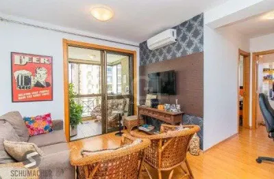 Apartamento para venda - 71.77m², 2 dormitórios, sendo 1 suites, 1 vaga - passo da areia