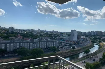 Loft mobiliado, com 38,69 privativo com 1 box perto da puc-rs no bairro jardim botânico em porto alegre.