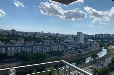 Loft mobiliado, com 38,69 privativo com 1 box perto da puc-rs no bairro jardim botânico em porto alegre.