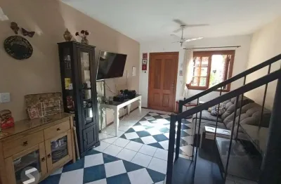 Casa em condomínio com 96m² e 3 dormitórios no bairro tristeza em porto alegre.