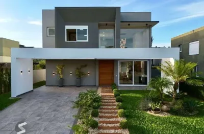 Casa em condomínio fechado com 4 quartos à venda na Rua Rio Novo, 2149, Atlântida, Xangri-Lá