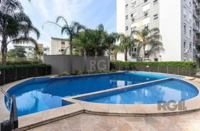 Apartamento de 50,85m2, 2 dormitórios, 1 banheiro e 1 vaga escriturada.