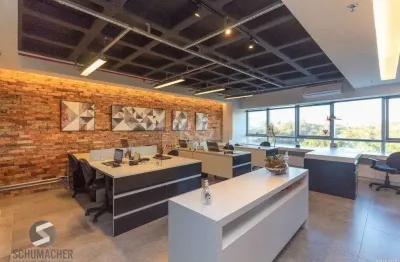 Conjunto/sala para venda - 106.57m², 0 dormitórios, 2 vagas - petrópolis