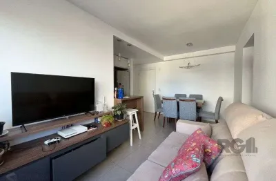 Apartamento no humaitá de 2 dormitórios, infra e vaga