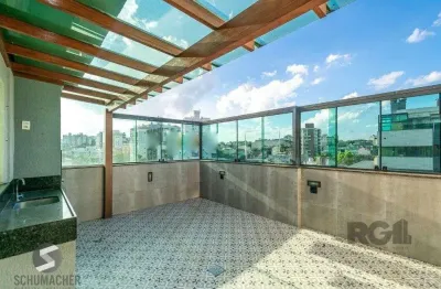 Cobertura no Cristo Redentor de 3 dormitórios e 2 vagas desocupado