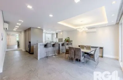 Espetacular casa nova à venda no bairro três figueiras! 3 suítes, 3 vagas, generoso espaço gourmet com vista para a varanda, bem ensolarado.