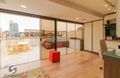 Cobertura para venda - 252m², 3 dormitórios, sendo 1 suites, 2 vagas - menino deus