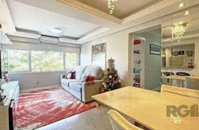Apartamento de 2 dormitórios, 1 suíte e 1 vaga de garagem coberta e escriturada no bairro floresta