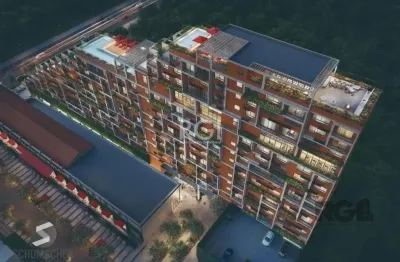 Lindo loft em construção no bairro floresta com uma grande infra