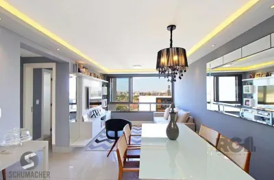 Apartamento 2 dormitórios com suíte e 2 vagas de garagem no higienópolis