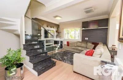 Casa em condomínio fechado com 4 quartos à venda na Rua Engenheiro Frederico Dahne, 317, Jardim Lindóia, Porto Alegre