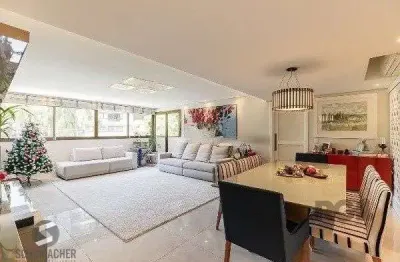 Apartamento garden de 232m² com terraço, 3 dormitórios, 3 vagas e infraestrutura completa na bela vista