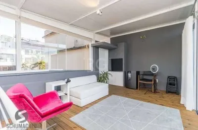 Cobertura para venda - 186m², 3 dormitórios, 2 vagas - três figueiras