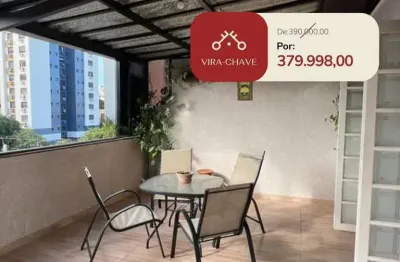 Cobertura no bairro menino deus com 01 dormitório sendo suíte