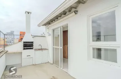 Cobertura 2 dorms à venda rua doutor sebastião leão, azenha - porto alegre