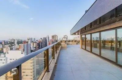 Cobertura para venda - 617.99m², 4 dormitórios, sendo 4 suites, 5 vagas - mont serrat