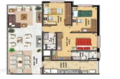 Apartamento para venda - 96m², 3 dormitórios, sendo 1 suites, higienópolis