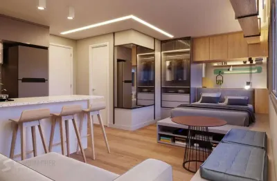 Studio 1 dor, 30m²com vaga no empreendimento mood central parque