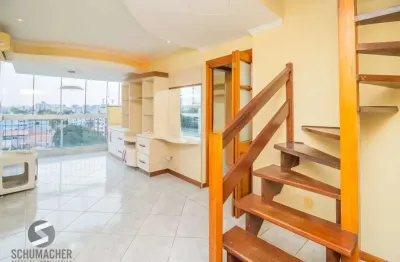 Cobertura com vista panorâmica, 3 dormitórios, suíte e 2 vagas.