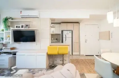 Vende-se apartamento com 2 quartos, 55 m² e 1 vaga - passo da areia