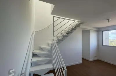 Cobertura semi mobiliada com 3 quartos e 1 vaga de garagem na rua sadi castro.